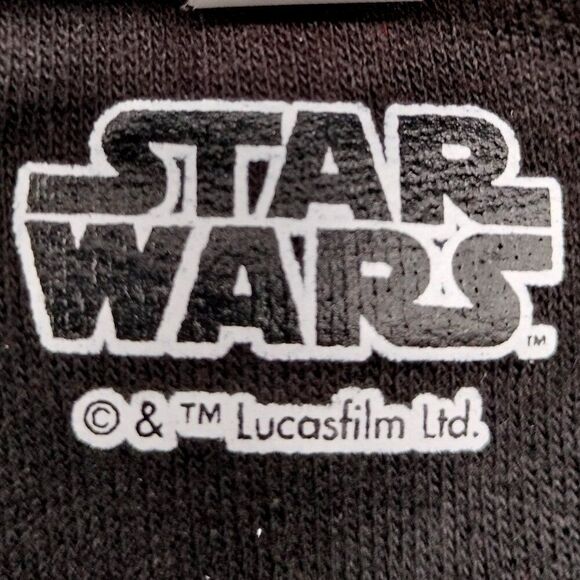 Men's Star Wars 3X Black The Mandalorian Bounty Hunter Shadow Hoodie - Picture 10 of 11